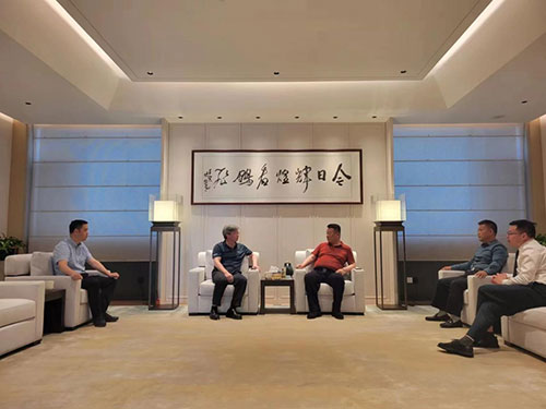 上海创力集团总经理张世洪一行赴山西企业走访座谈(图1)