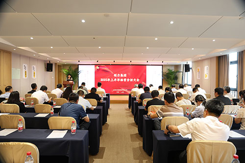 创力集团召开2025上半年度经营分析会(图1)