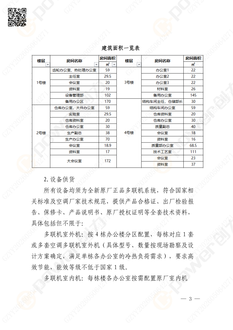 关于苏创技改项目（一期）厂区辅房办公区空调改造招标公告(图3)